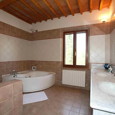 فيلة Casale A Siena Con Piscina E Vista Panoramica